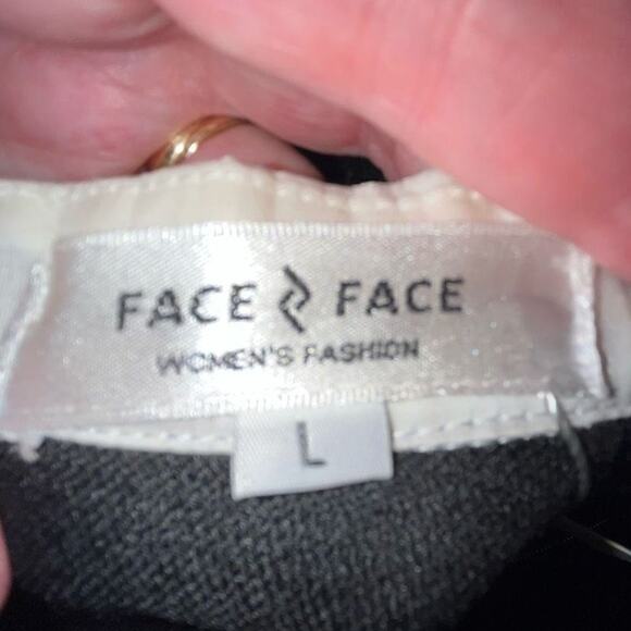 Face N Face black & white dress large NWT - Picture 4 of 6